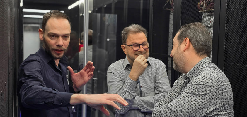 Klantenbezoek Datacenter United