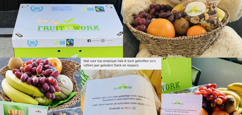 ABC-Groep en Fruit At work zorgen voor een gezonde opkikker!